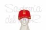 Gorra laureles Capitn de Yate roja 2