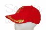 Gorra laureles Capitn de Yate roja 3