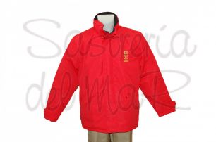 Parka roja Patrn de Yate