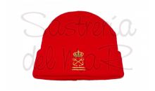 Gorro lana rojo Patrn de Yate 