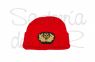 Gorro lana rojo Capitn de Marina Mercante