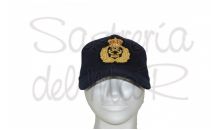 Gorra laureles azul Capitn de Yate (escudo fantasia )