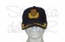 Gorra laureles azul Capitn de Yate a mano 2