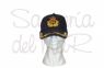 Gorra laureles azul Capitn de Yate a mano 3