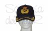 Gorra laureles azul Capitn de Yate a mano 4