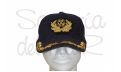 Gorra laureles azul Capit&aacute;n de Marina Mercante