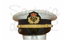 Gorra de plato Capitn de Yate ( modelo Armada ) 