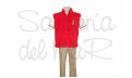 Chaleco polar rojo Patr&oacute;n de Yate