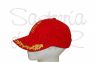 Gorra laureles roja Patrn de yate 