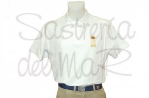 Polo blanco Patrn de Yate