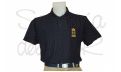 Polo azul marino Patrón de Yate