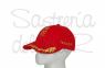 Gorra laureles PER roja personalizada