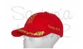 Gorra laureles Patrón de Yate roja personalizada