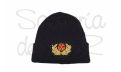 Gorro lana azul marino Médico de Marina Mercante