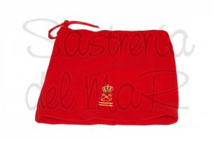 Braga cuello roja Patrón de Yate