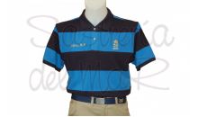 Polo rayas azules Patrn de Yate personalizado