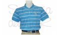 Polo PER rayas celeste
