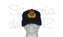 Gorra azul Capitn de Yate bordada a mano