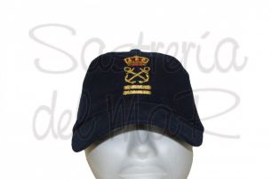 Gorra azul marino Patrón de Yate