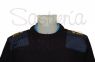 Jersey cuello redondo bordado integrado PER