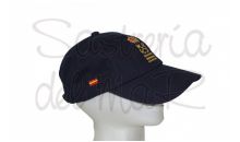 Gorra azul marino Capitn de Yate bandera