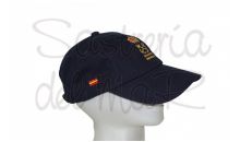 Gorra azul marino Patrn de Yate bandera