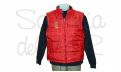 Chaleco acolchado rojo Patrón de Yate