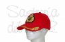 Gorra laureles rojo PER ( escudo fantasia)