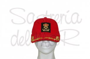 Gorra laureles rojo Patrn de Yate 