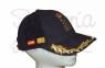 Gorra laureles azul Capitan  de yate 2 banderas