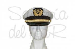 Gorra de plato Capitn de Marina Mercante