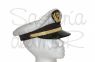 Gorra de plato Capitn de Marina Mercante