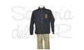 Sudadera cremallera Capitán de Yate azul marino