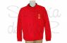 Sudadera cuello polo Capitn de Yate rojo