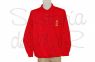 Sudadera cuello polo Patrn de Yate rojo