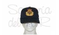 Gorra azul Capitán de Yate bordada a mano integrado