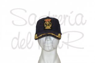 Gorra laureles azul Real Liga Naval Espaola 