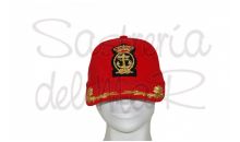 Gorra laureles roja Real Liga Naval Espaola 