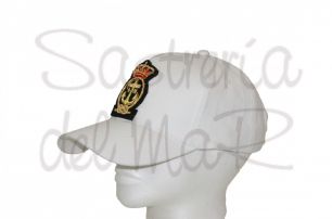 Gorra blanca Real Liga Naval Espaola