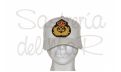 Gorra blanca Capit&aacute;n de Yate bordado a mano 