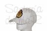 Gorra blanca Capitn de Yate bordado a mano 