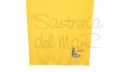 Toalla amarilla motivos nauticos personalizada