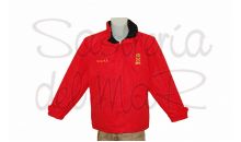 Parka roja Patrn de yate personalizada 