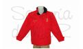 Parka roja PER personalizada nombre + bandera