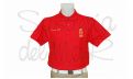 Polo rojo Patrón de Yate personalizado