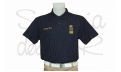 Polo azul marino Capitan de Yate personalizado