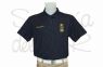 Polo azul marino Capitan de Yate personalizado