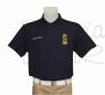 Polo azul marino Capitan de Yate personalizado