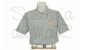 Polo gris Patrón de Yate personalizado