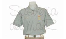 Polo gris Patrn de Yate personalizado